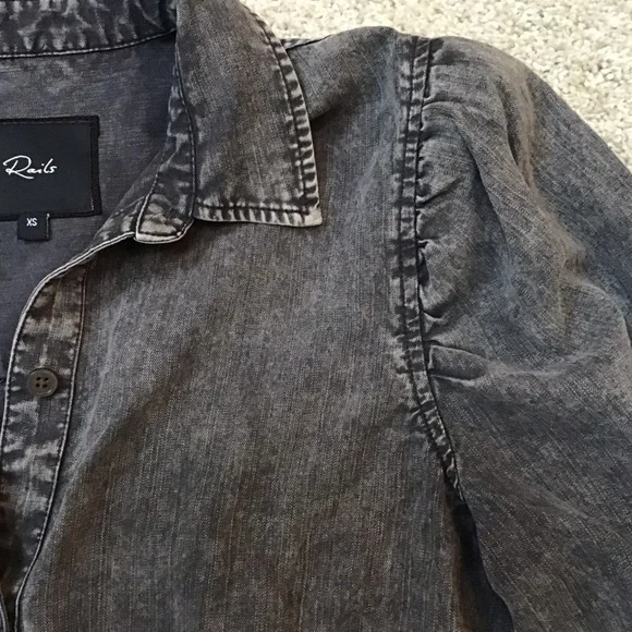 RAILS Angelica Denim Shirt Size XS - Picture 9 of 11
